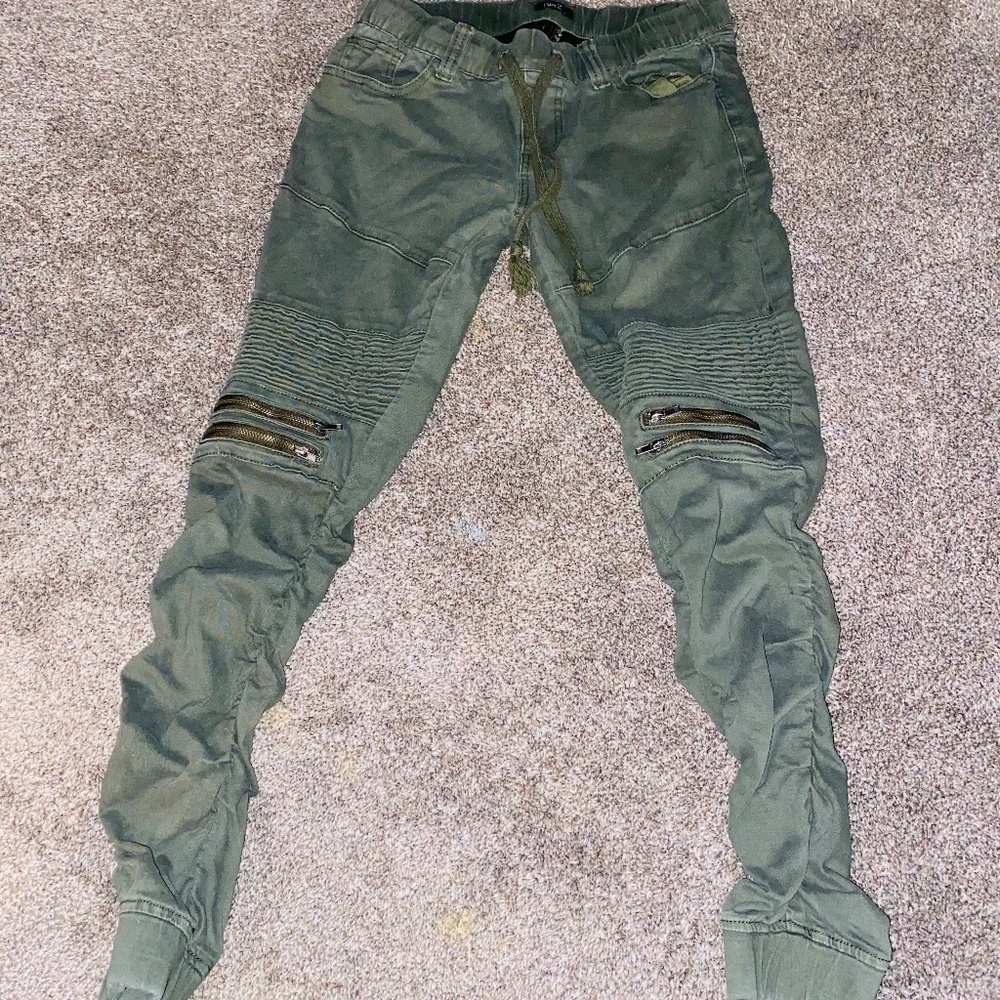 Green Army Pants